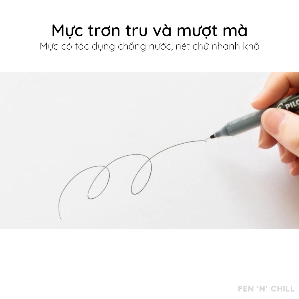 Bút gel Pilot P500 cỡ ngòi 0.5mm