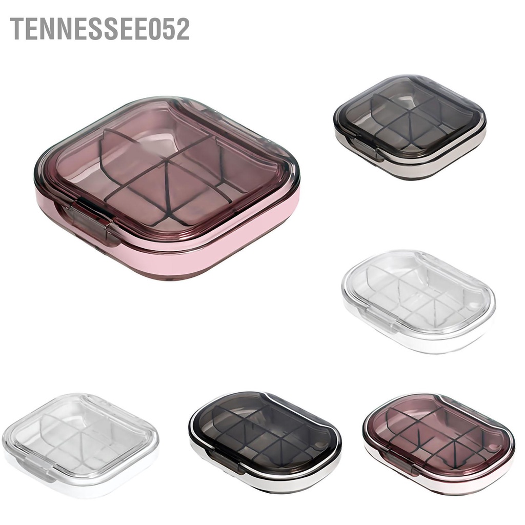 Tennessee052 Hộp đựng thuốc nhỏ cầm tay Du lịch Thuốc pha chế gia dụng Thực phẩm đình bảo quản kín
