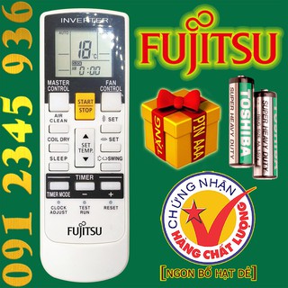 Mua Điều khiển Fujitsu  HÀNG ĐẸP  cho điều hòa inverter. (Mẫu số 1)