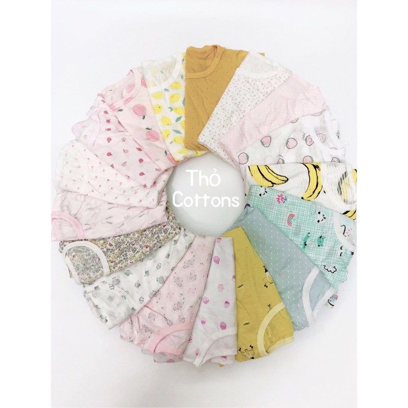 Bộ vải Cottons Hàn Quốc cho bé