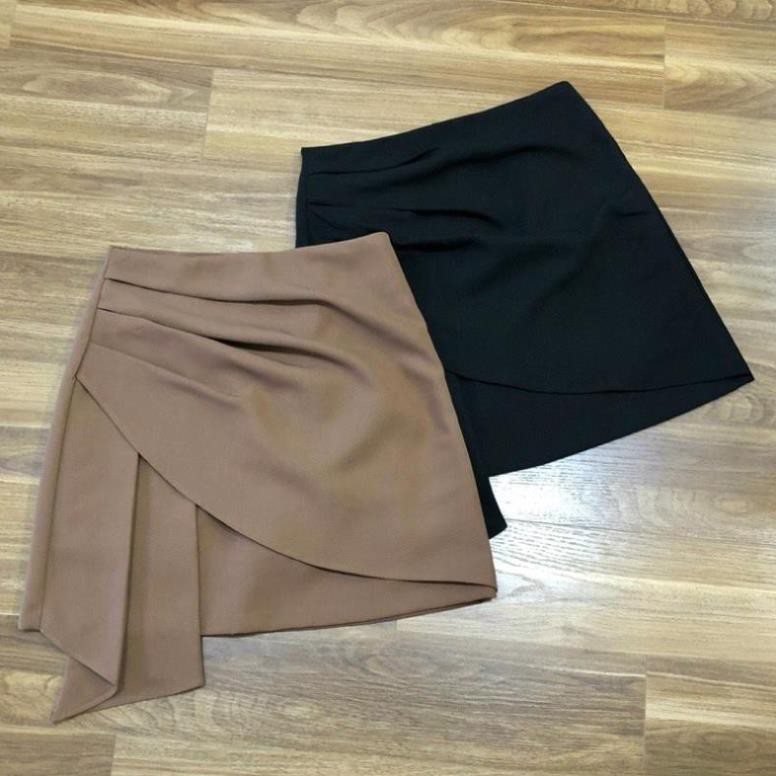 [FREESHIP]  CHÂN VÁY XẾP LY ☘️ chất umi vạt chéo ☘️ thời trang công sở | BigBuy360 - bigbuy360.vn