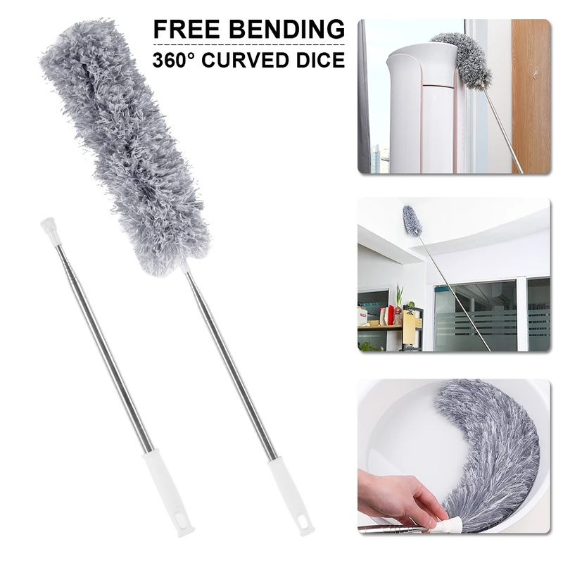 Chổi quét bụi bằng sợi micro có thể điều chỉnh tiện dụng cho phòng khách/ giường ngủ
