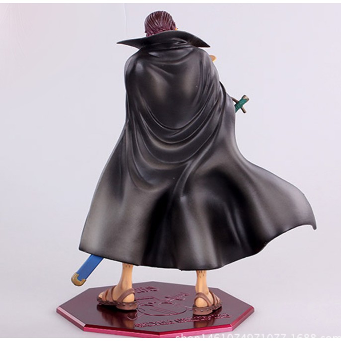 (Hết hàng) Mô hình Figure One Piece Tứ hoàng Shanks tóc đỏ 3 đầu 25cm