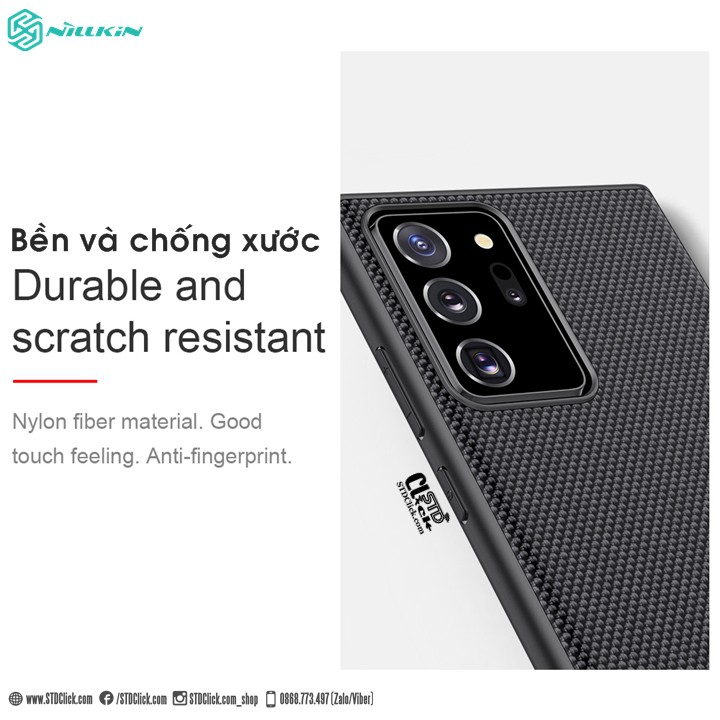 ỐP LƯNG SAMSUNG GALAXY NOTE 20 ULTRA NILLKIN TEXTURED CHÍNH HÃNG
