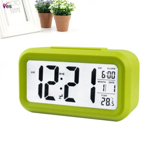 Đồng hồ báo thức điện tử tích hợp lịch và màn hình LCD -dc2998
