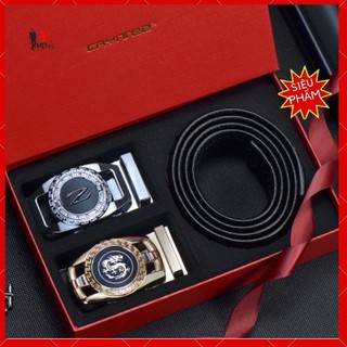 Dây nịt nam thắt lưng nam da thật Cao Cấp