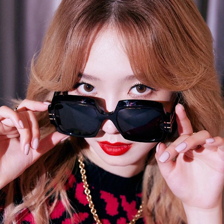 Kính Mát Gọng Vuông Lớn Phong Cách Hàn Quốc Thời Trang Cho Nam Và Nữ 2021