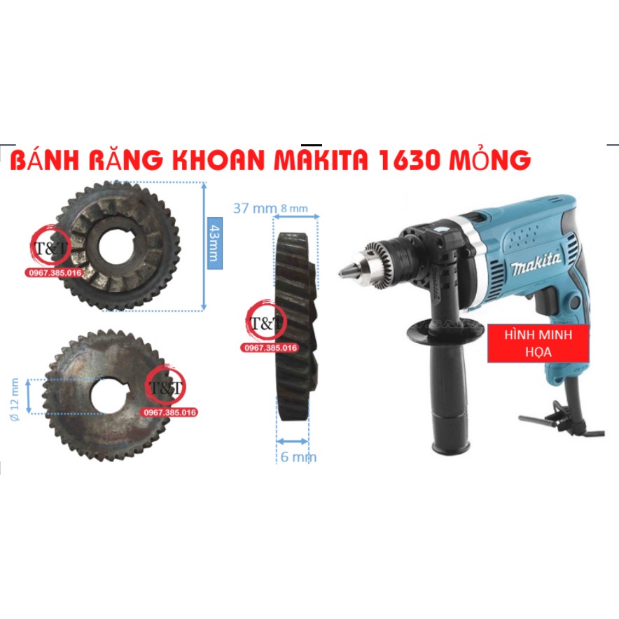BÁNH RĂNG  KHOAN MAKITA 1630