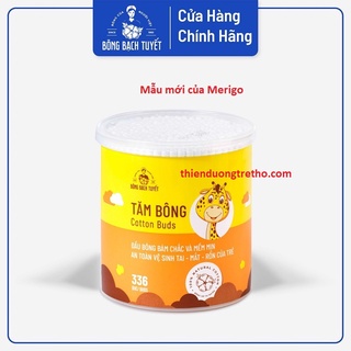 Tăm bông Merigo 330 que đầu bông nhỏ Tăm bông Bạch Tuyết