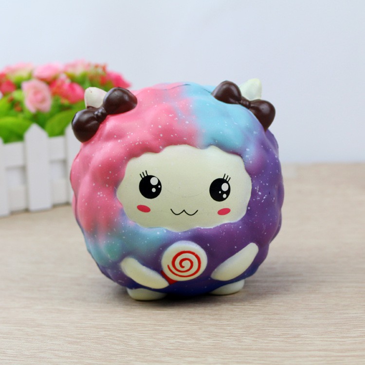 Squishy - Cừu galaxy loại to (12x12x12cm) / Hello Baby