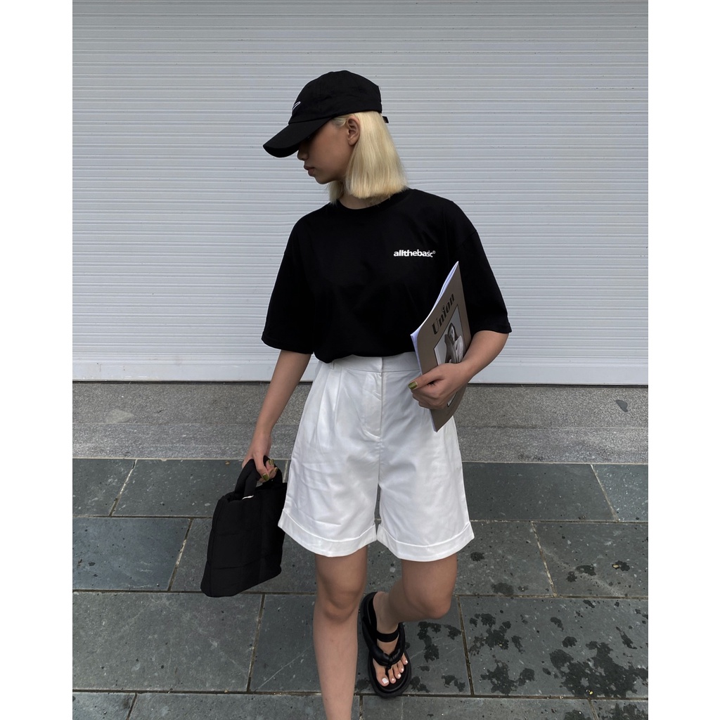 Áo NEWYORK CITY All The Basic form rộng thoải mái dễ phối đồ phong cách trẻ trung trendy 01XE0010