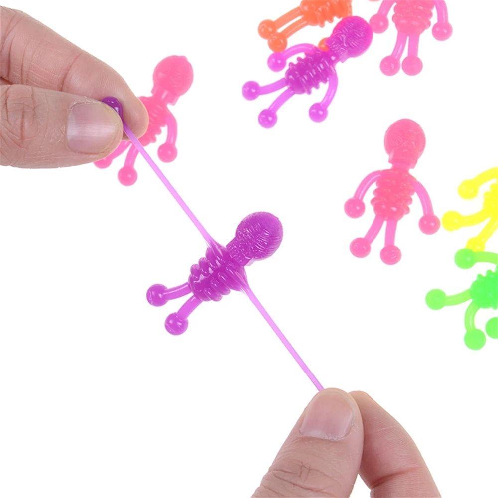 Đồ Chơi Nắn Bóp Đàn Hồi Giảm Stress Hình Zombie Nhiều Màu