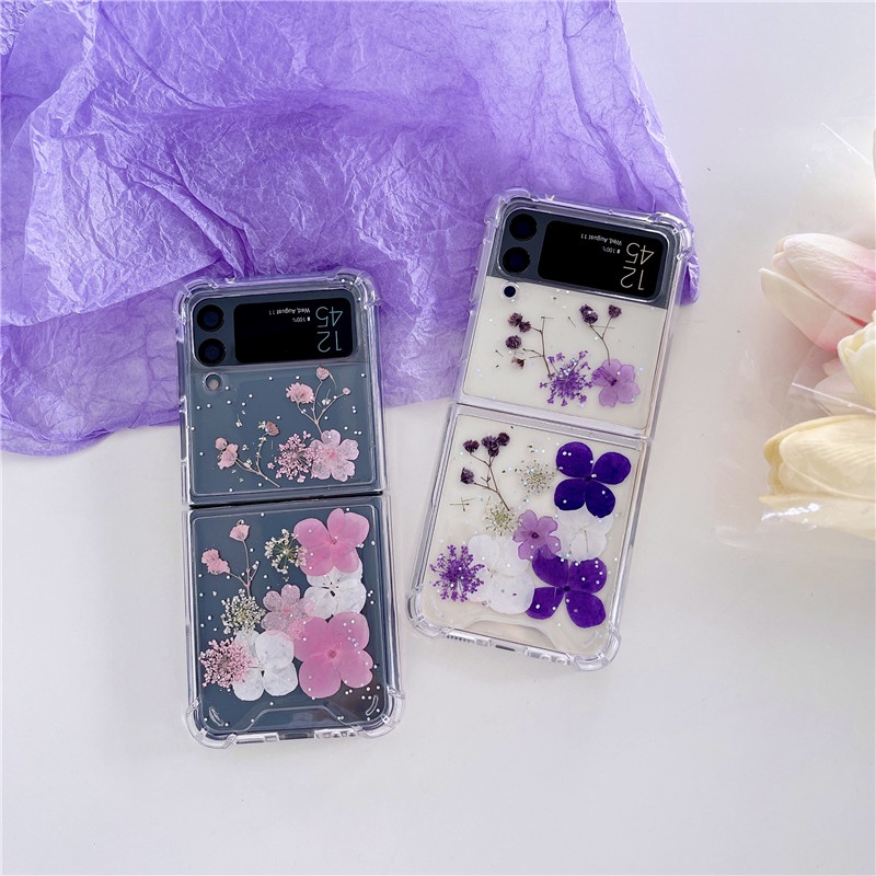 Ốp Điện Thoại TPU Mềm Trong Suốt Lấp Lánh Chống Sốc Cho Samsung Galaxy Z Flip 3 5G Flip3 Zflip3 Samsung Z Flip3 Z3