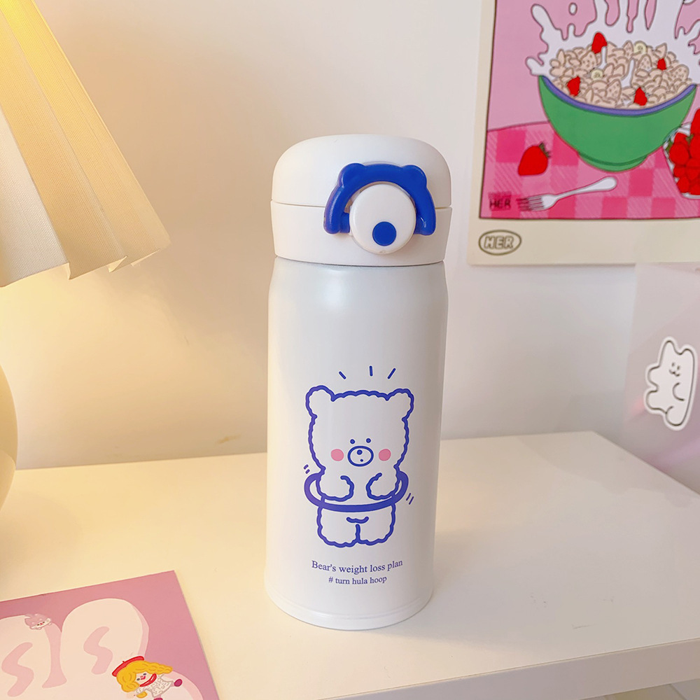 ♥Joy&Enjoy♥THERMOS Bình Nước Giữ Nhiệt Bằng Thép Không Gỉ 304 300ml