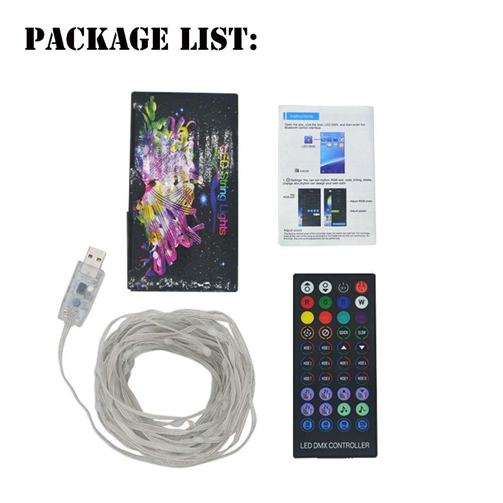 GOGOUP Dây Đèn Led Trang Trí Cây Thông Noel