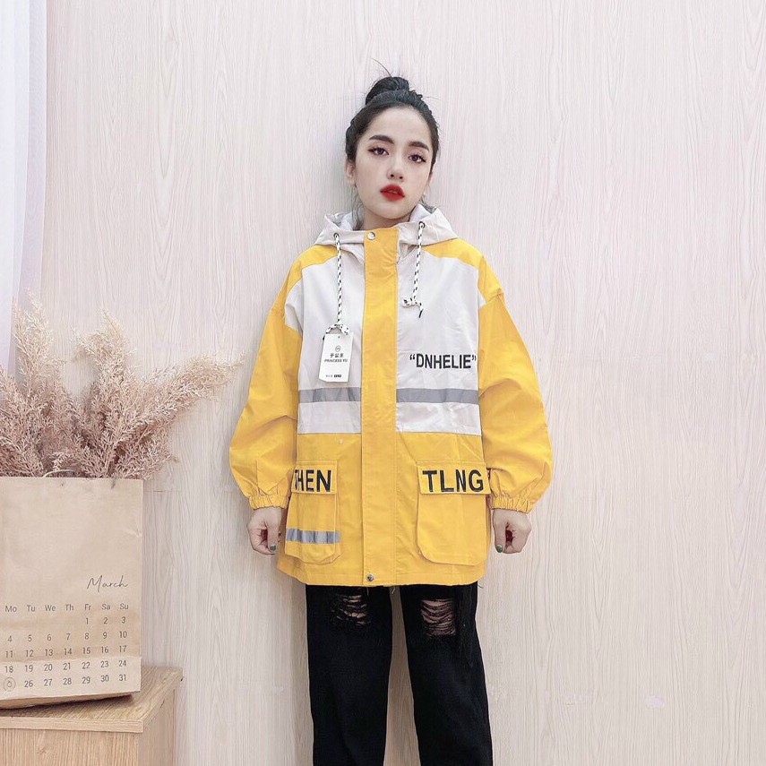 Áo khoác KAKI NỮ FORM RỘNG THỜI TRANG PHONG CÁCH