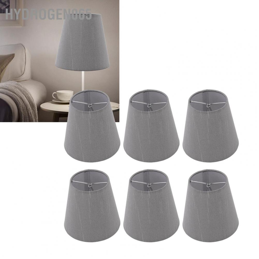 Đèn vải 6 cái Bóng đèn Truyền ánh sáng tốt E14 Nến Che bằng cổ điển Chụp cho phòng ngủ Hydrogen065