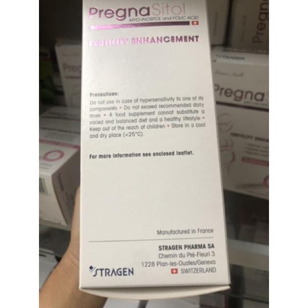 [ CHÍNH HÃNG ] Pregnasitol - hỗ trợ mang thai ở nữ giới