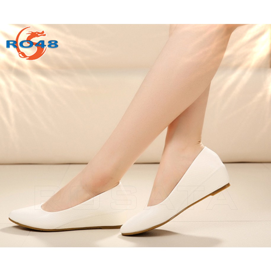 GIÀY BÚP BÊ ĐẾ XUỒNG MŨI NHỌN RO48 sale size 35,38,39