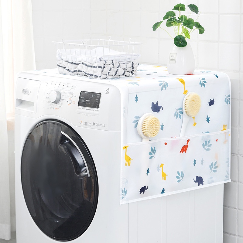 SUPO DEPOT - Túi đựng đồ  treo tủ lạnh chống thấm nước chống bụi họa tiết hoạt hình