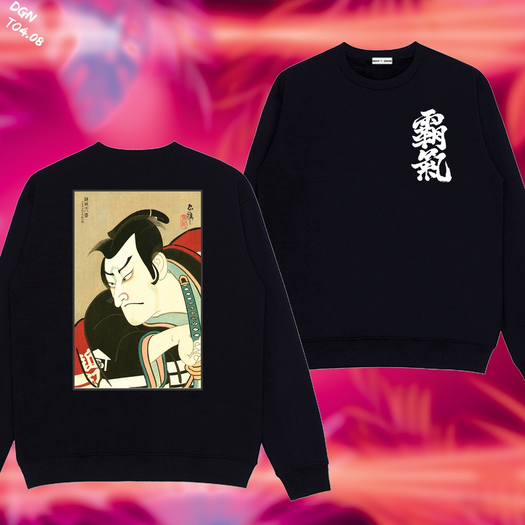 SWEATER ĐEN SAMURAI , TO4.08