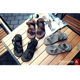 Giày Sandal Posee Đế Phẳng Dành Cho Bạn Nam