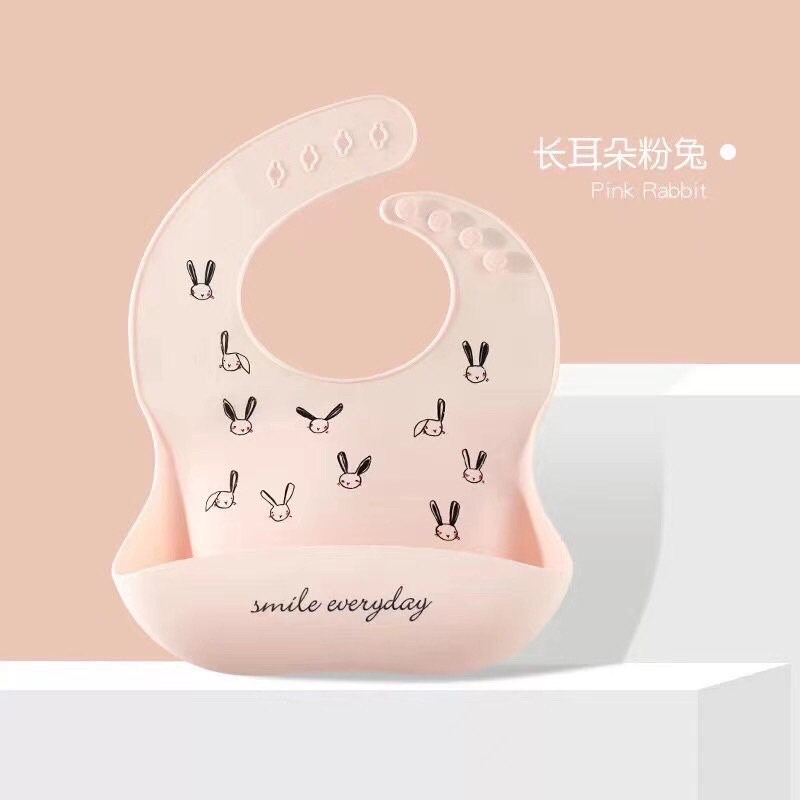 Yếm ăn dặm silicon Muslin Tree cho bé SHOP MẸ MIN
