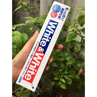 Kem Đánh Răng White & White Lion 150g - Nhật