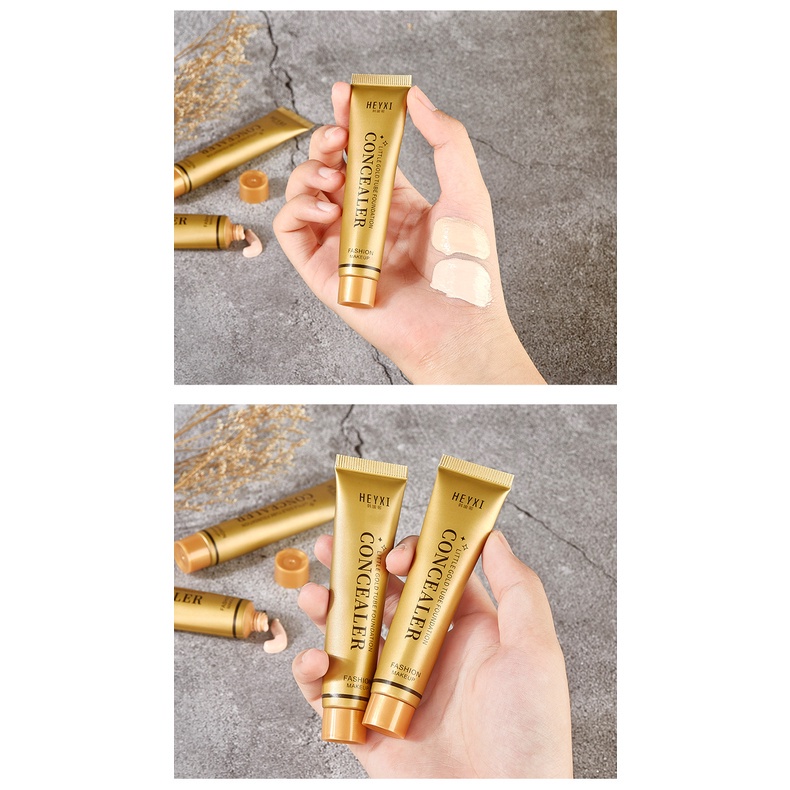Kem che khuyết điểm Heyxi Kem nền trang điểm lâu trôi chống mồ hôi thấm nước Surica HX11 (20g)