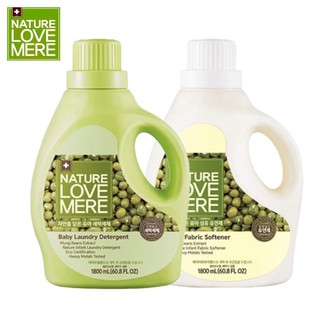 [CHÍNH HÃNG] Nước giặt/xả chai/túi NATURE LOVE MERE nội địa Hàn Quốc cho bé