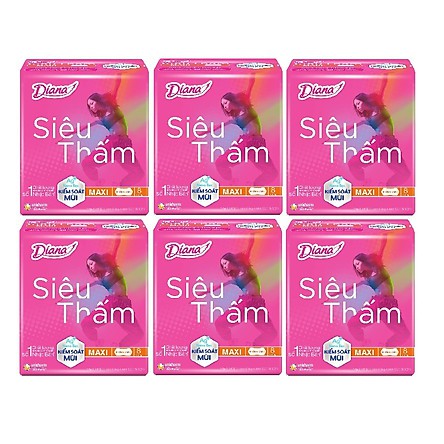 Băng Vệ Sinh Diana Siêu Thấm Dày  (Gói 8 Miếng)