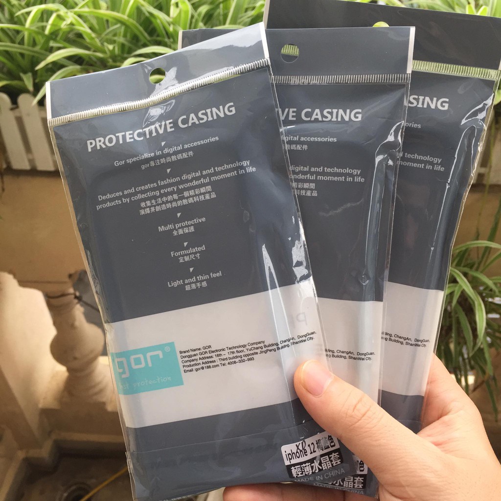 Ốp Lưng Silicon Gor iPhone cho iPhone 14 Pro Max | 13 Pro Max | iPhone 12 Pro Max | 12 Mini | iPhone 11 Pro Max | 11 Pro