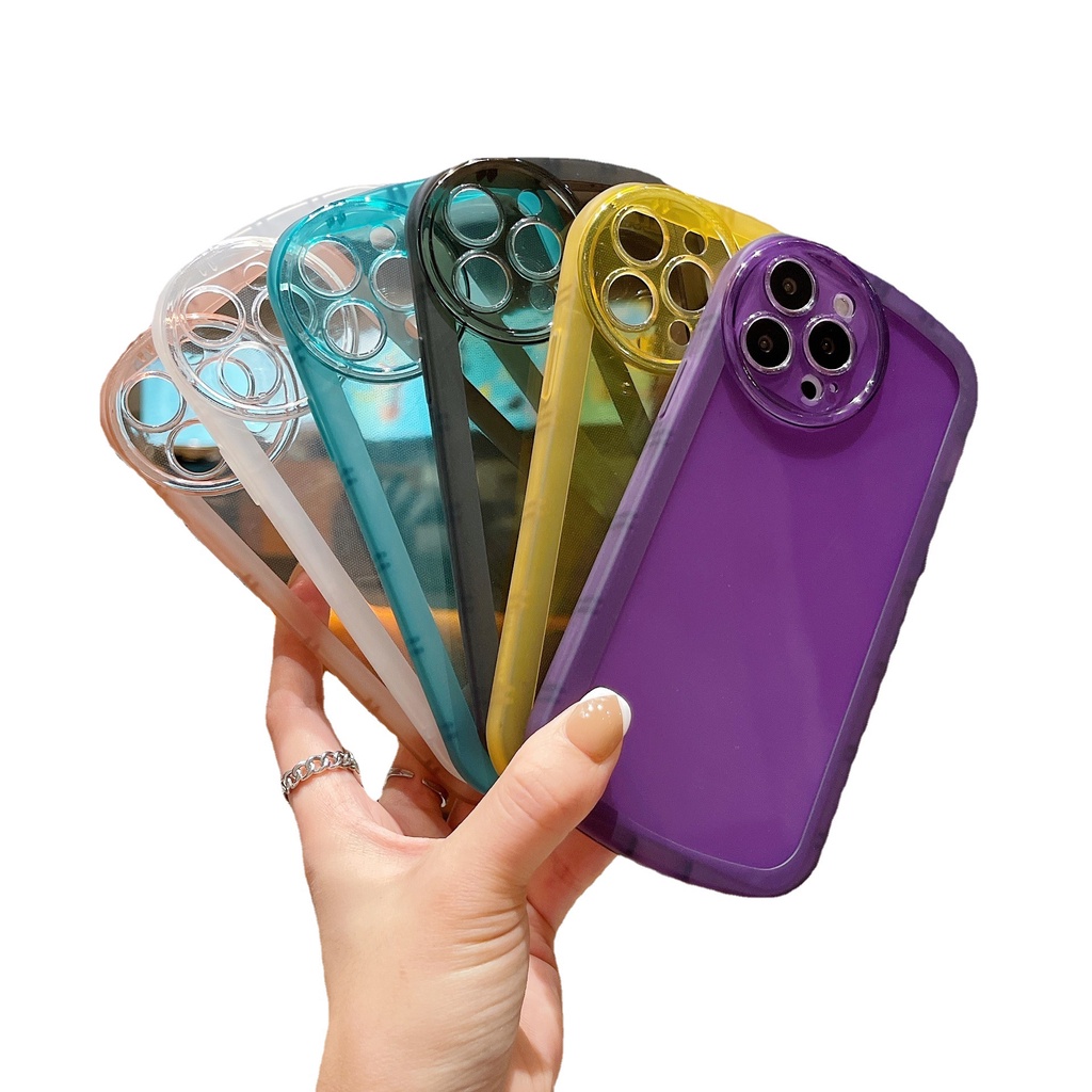 Ốp Điện Thoại Họa Tiết Đôi Mắt To Dễ Thương Chống Rơi Cho iPhone6 7 8 11 X XR XS MAX