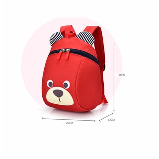 Balo chống lạc hình gấu cho bé