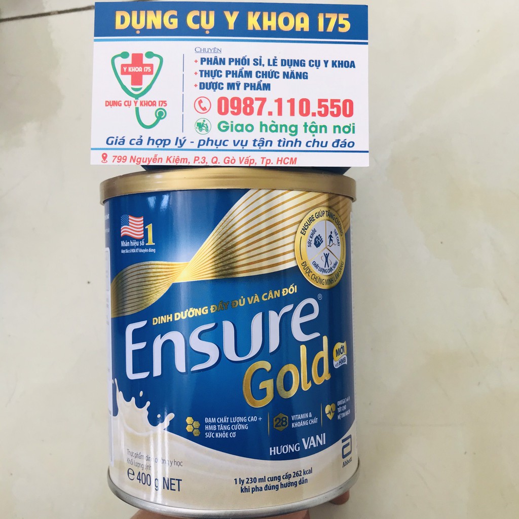 Sữa Bột Abbott Ensure Gold 400g