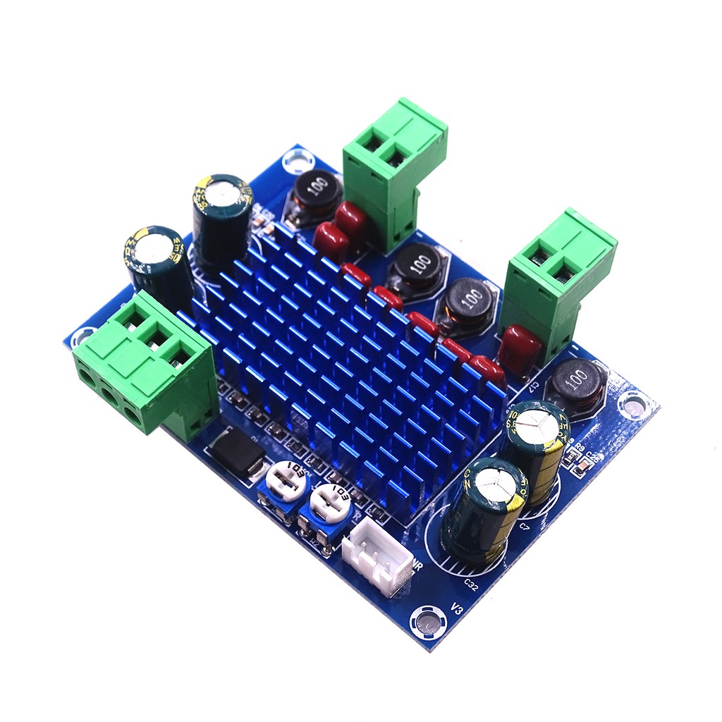 Bảng Mạch Khuếch Đại Âm Thanh Kỹ Thuật Số 5V - 24V - 28V XH-M572 TPA3116D2 2 X 120W