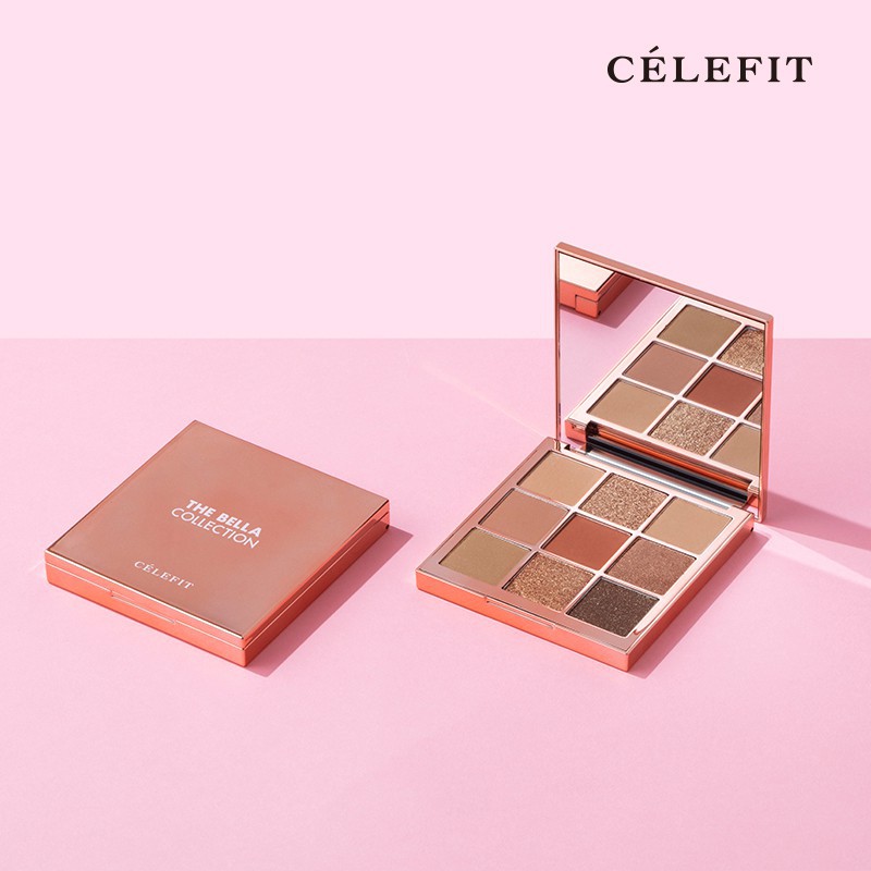 Bảng phấn mắt Celefit Bella 2 17g