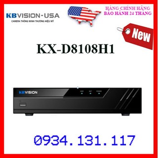 Đầu ghi hình 8 kênh 5 in 1 kbvision kx-d8108h1