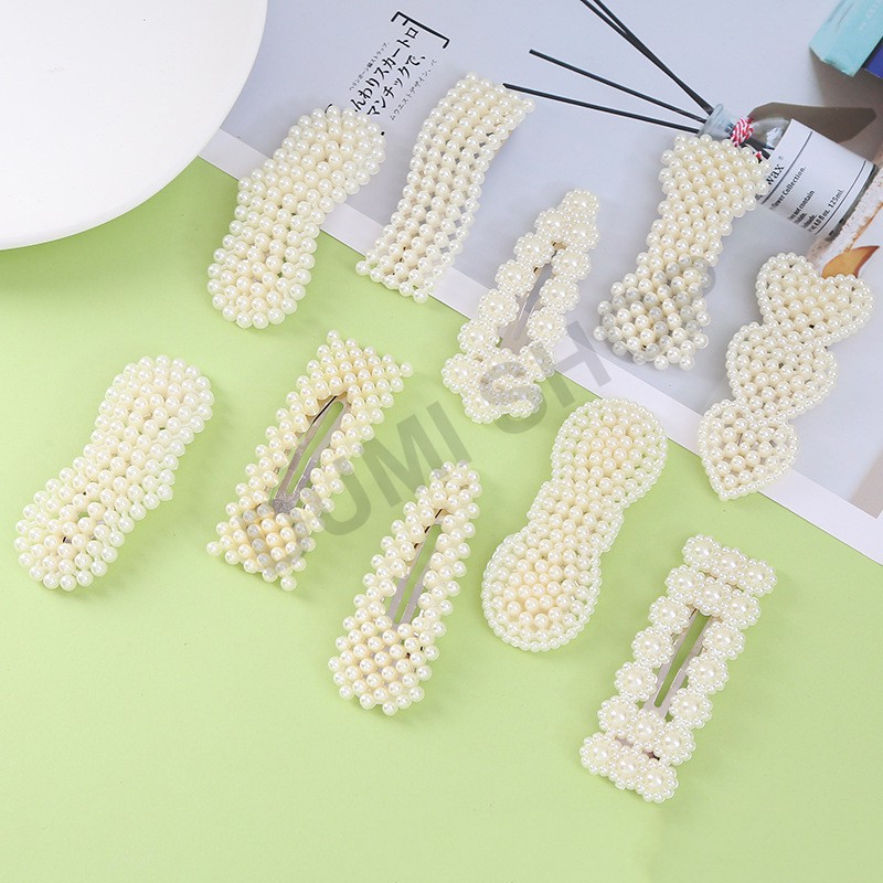 Set 20 Kẹp Ngọc Trai Nhân Tạo Phong Cách Hàn Quốc Siêu Xinh Cho Nữ - Dumi Shop