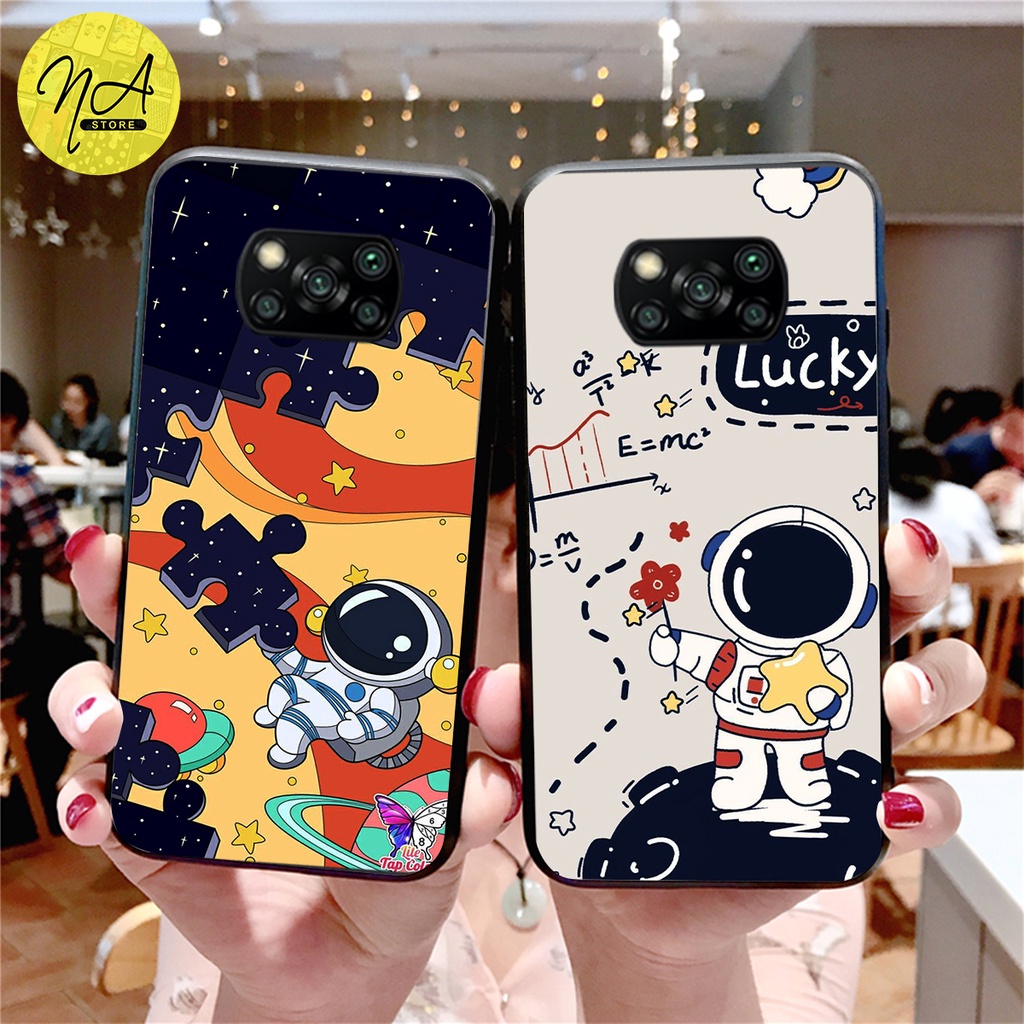 Ốp lưng điện thoại Xiaomi Poco X3 NFC - Poco X3 Pro nhiều mẫu phi hành gia vũ trụ cute siêu bền mẫu cực