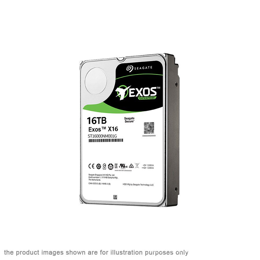 Seagate Hộp Ổ Cứng sata 7200 256mb 3.5 inch st16000nm001g 16tb exos x16 512e