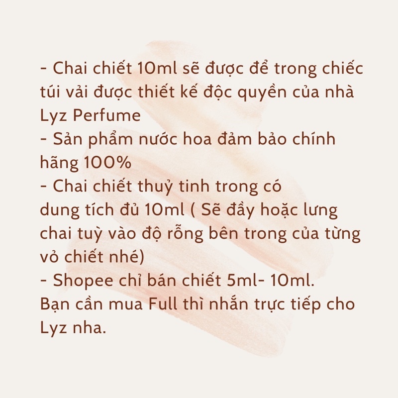 Nước hoa chiết nam Y.S.L Y