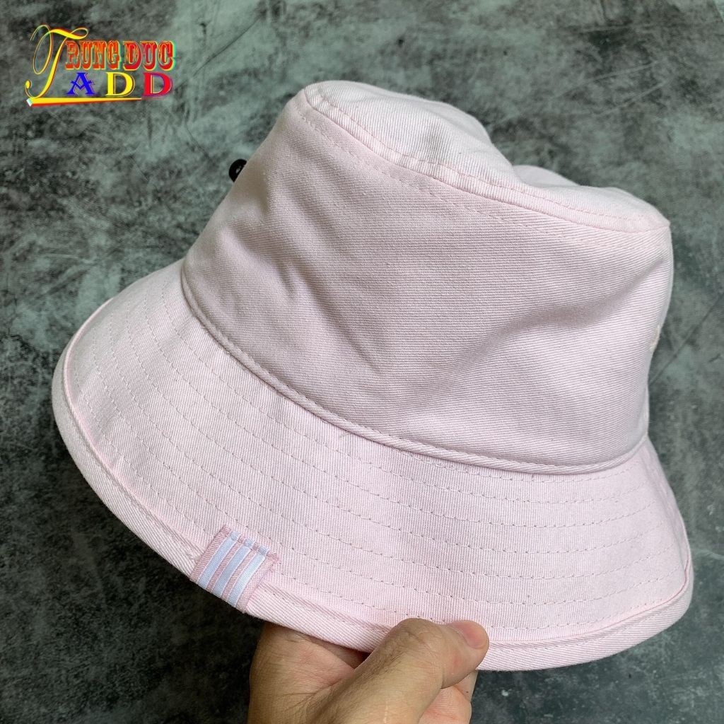 Mũ Bucket Hồng Full Tag Code Cực Xinh Cực Độc Chất Vải Dày Dặn Dễ Phối Đồ Trungducadidas