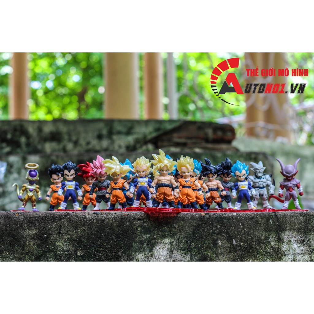 MÔ HÌNH NHÂN VẬT DRAGON BALL SET 21 CON 7CM 6913