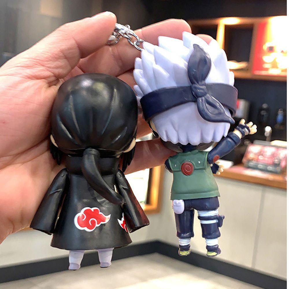 Móc Khóa Hình Búp Bê Anime Gaara Uchiha Itachi Sasuke Bằng PVC