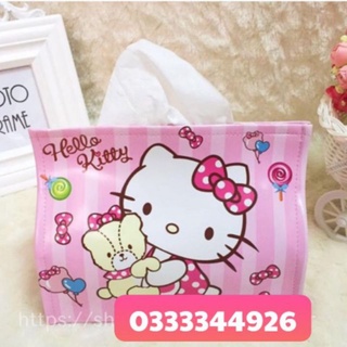 Hộp đựng khăn giấy HELLO KITTY 💕