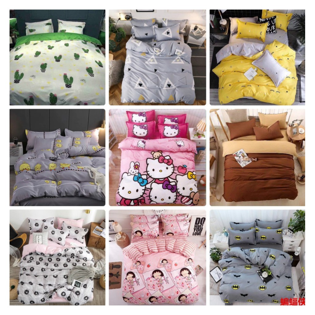 81 MẪU Bộ Chăn Ga Gối Cotton Poly Nhập Khẩu cao cấp 2019 tổng hợp