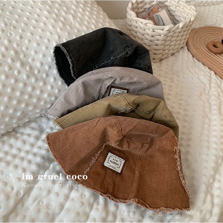 Mũ xô chống nằng phong cách Hàn Quốc cho nữ