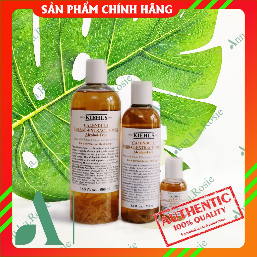 [Mã COS1904 giảm 8% đơn 300K] Toner hoa cúc Kiehl's Calendula