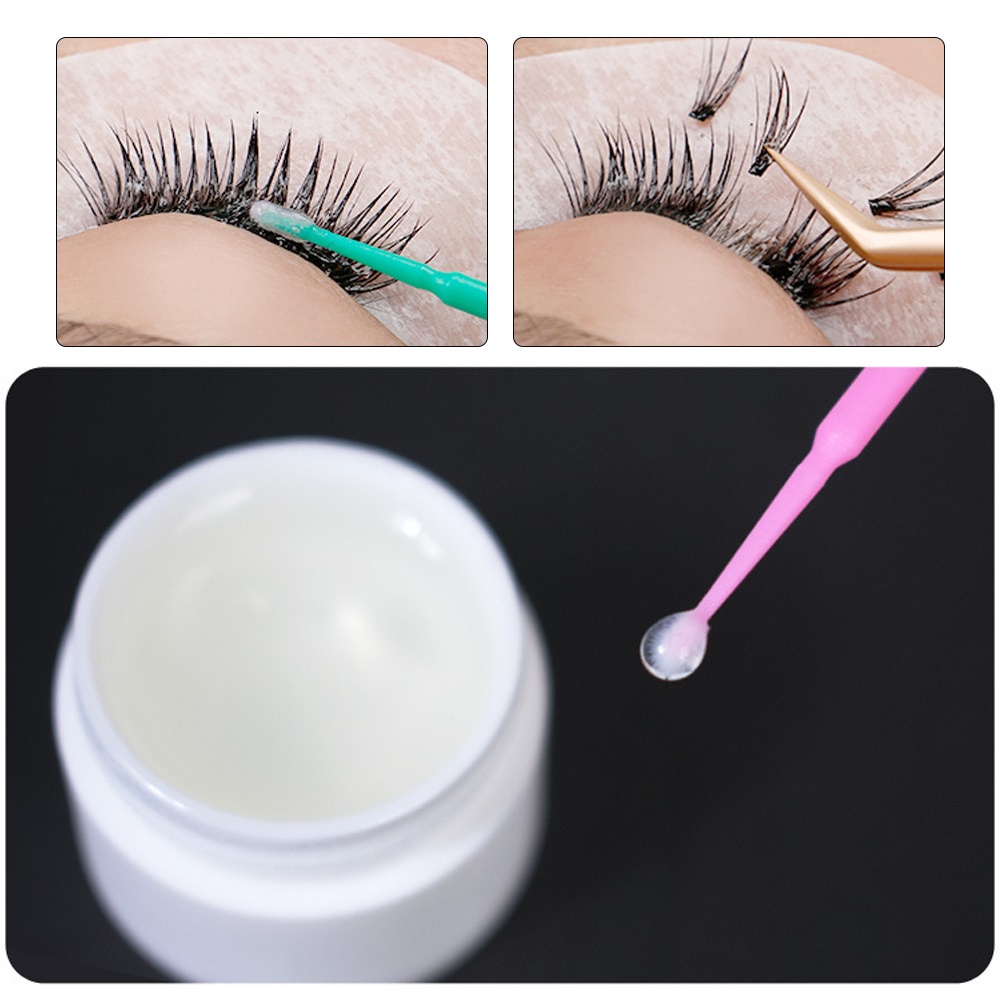 Foreverlily Gel Tẩy Trang Lông Mi Không Gây Kích Ứng Trong suốt Keo